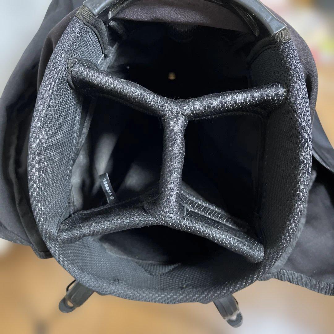 VESSEL ブラックゴルフバッグ