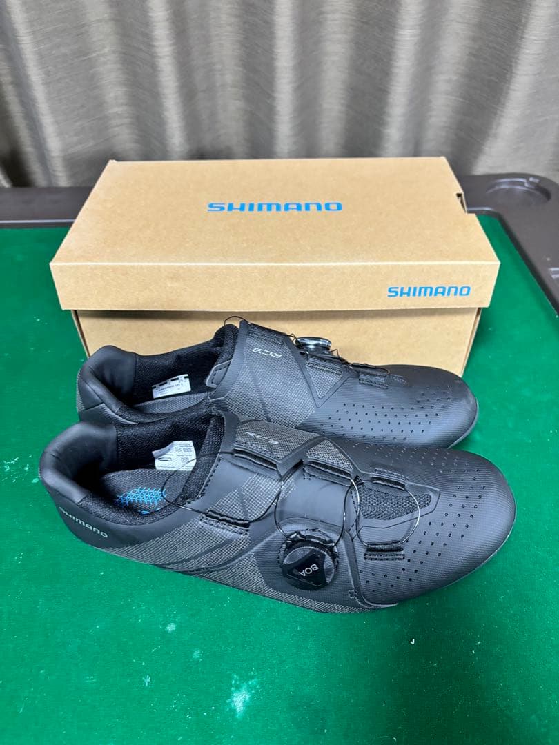 【美品】SHIMANO ブラック シューズ RC3 SH-RC300 27cm