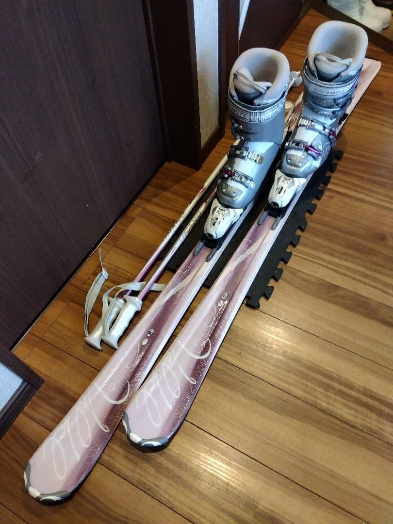 超美品【ハイエンド】VOLKL レディース スキーセット メンテ・WAX済み✔