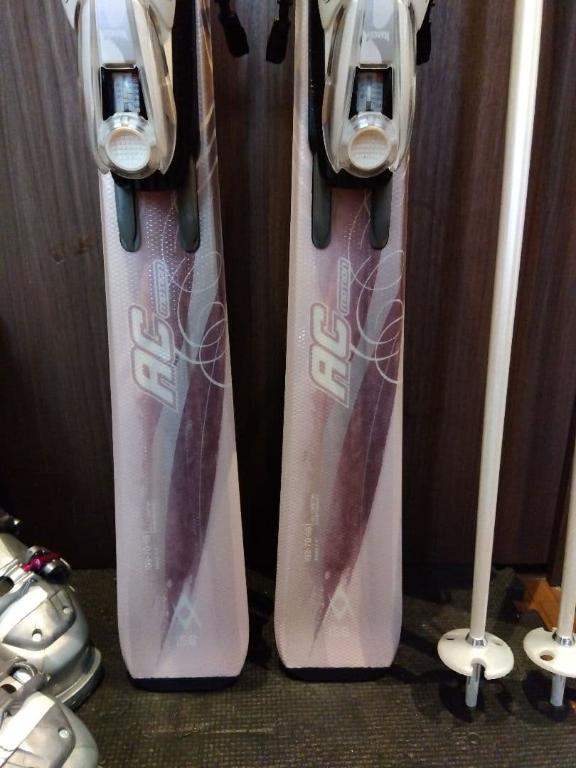 超美品【ハイエンド】VOLKL レディース スキーセット メンテ・WAX済み✔