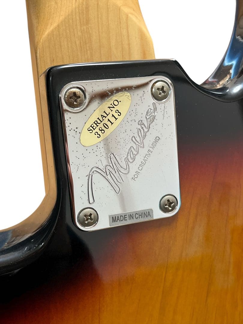 【美品】MAVIS メイビス ジャズベース　エレキベース　ソフトケース付