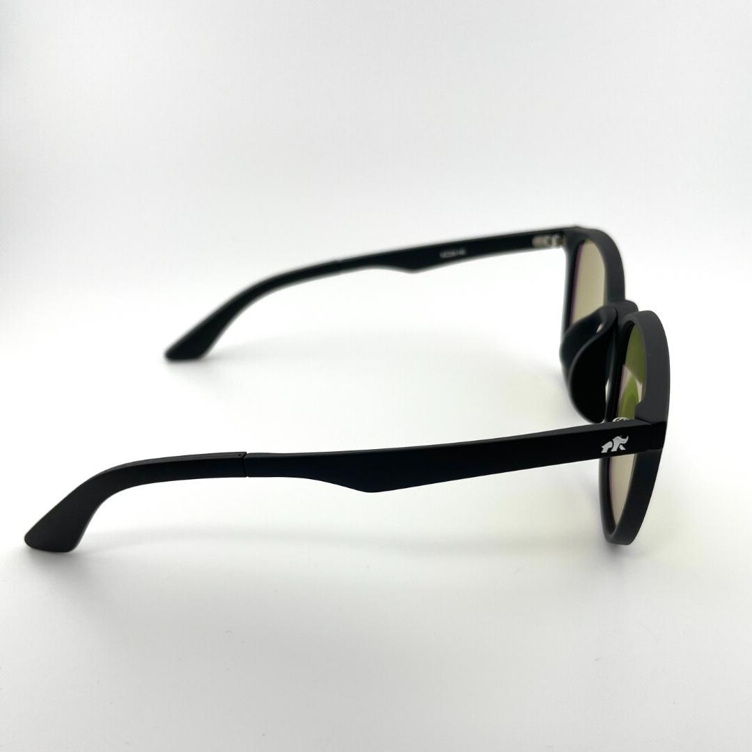 トライノ偏光サングラス　釣り　イエローグリーン/ミラー　パリジャンシェイプ