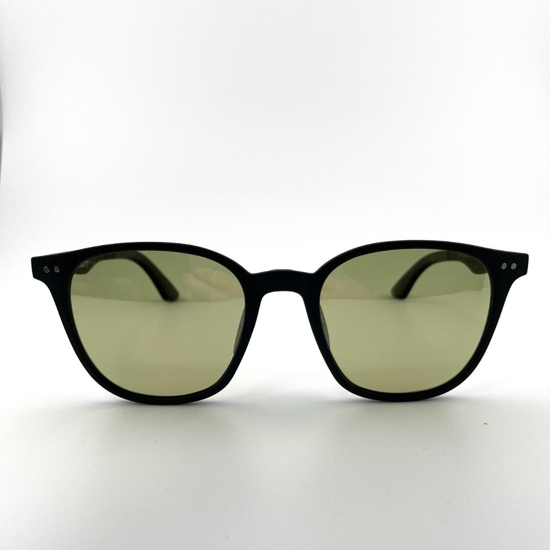 トライノ偏光サングラス　釣り　イエローグリーン/ミラー　パリジャンシェイプ