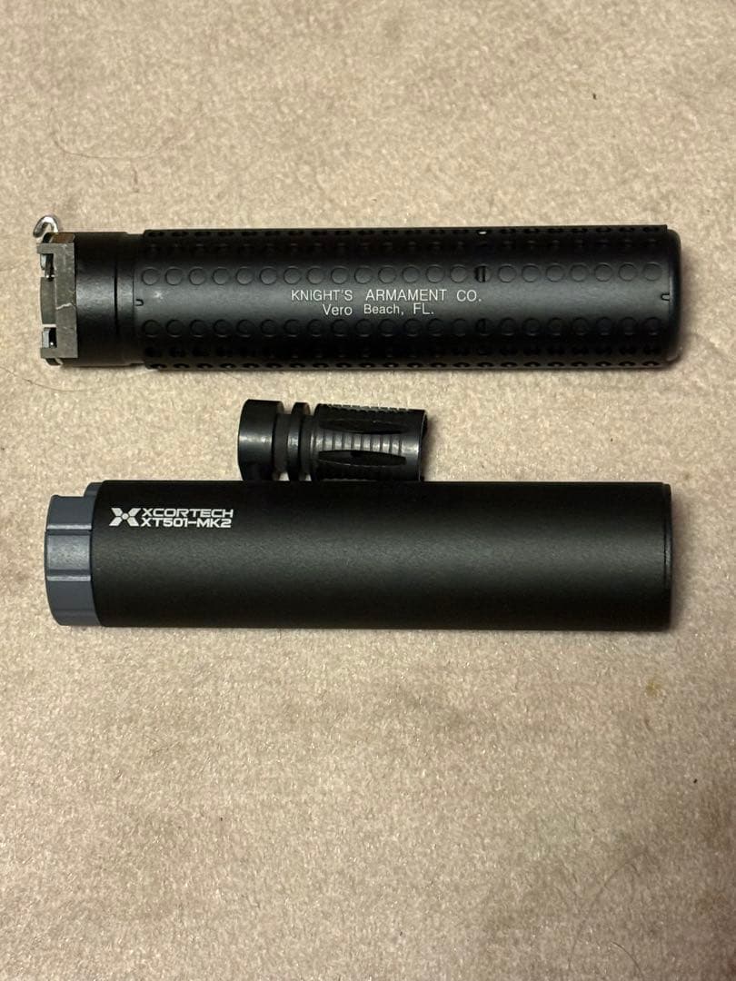 xt501-mk2 NT-4 M4 QD サイレンサーフラッシュハイダー セット