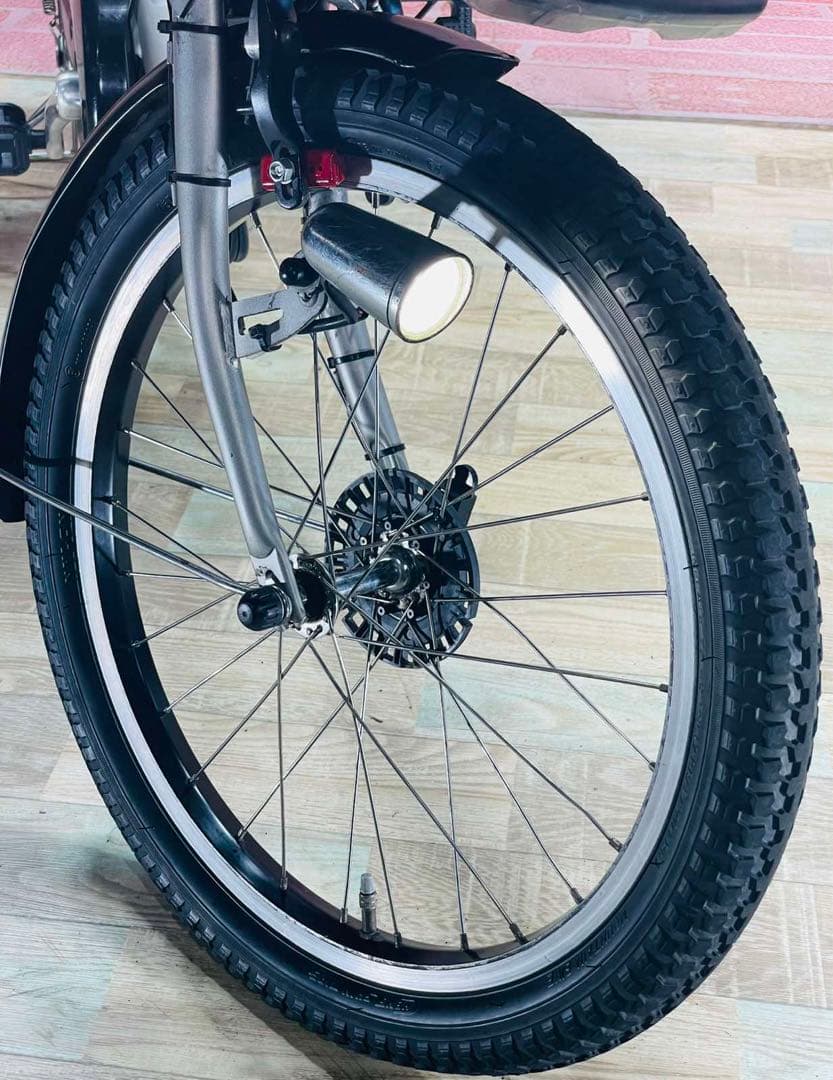 K2616 電動自転車ブリヂストン アンジェリーノ 子供乗せ 20インチ