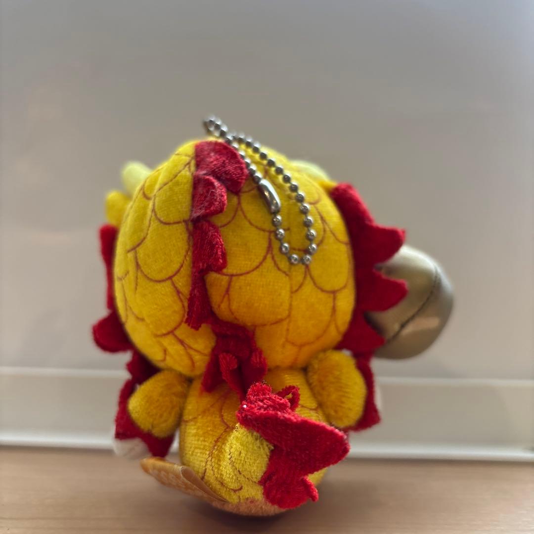 ご当地キティ 長崎　蛇踊り 獅子舞 ぬいぐるみキーホルダー 平成レトロ レア　金