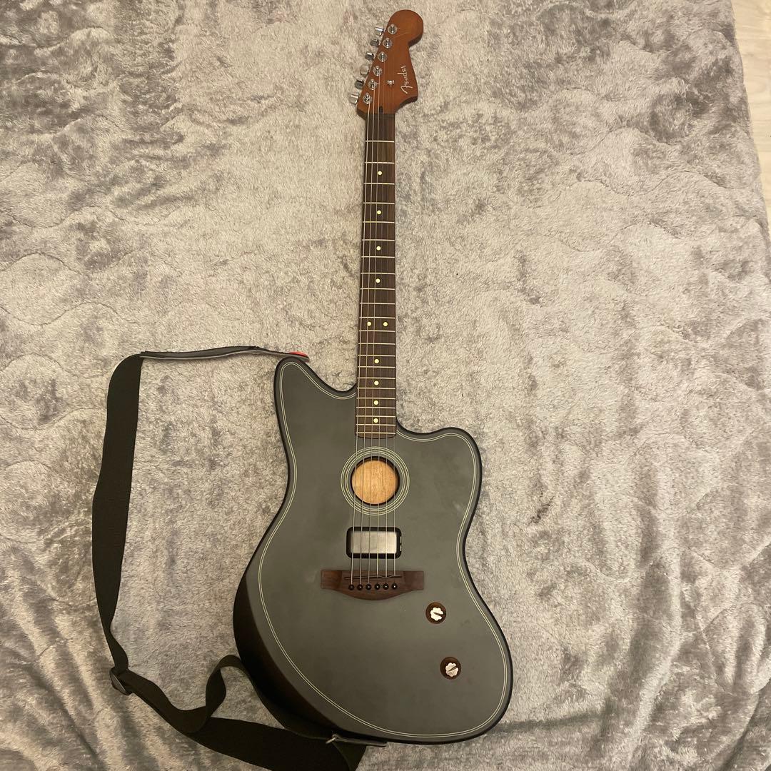 ギター Acoustasonic Standard Jazzmaster (Black)