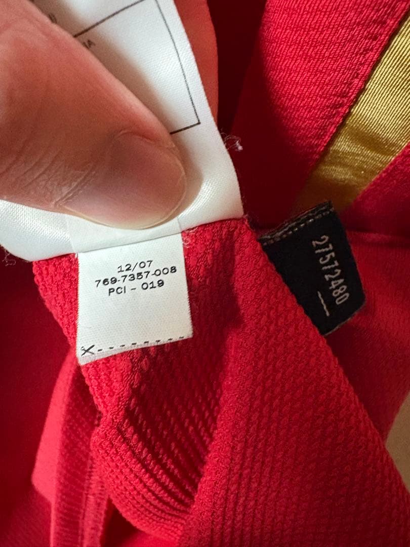 【完全正規品・現地購入】 アンリ アーセナル 06/08 ホームユニフォーム