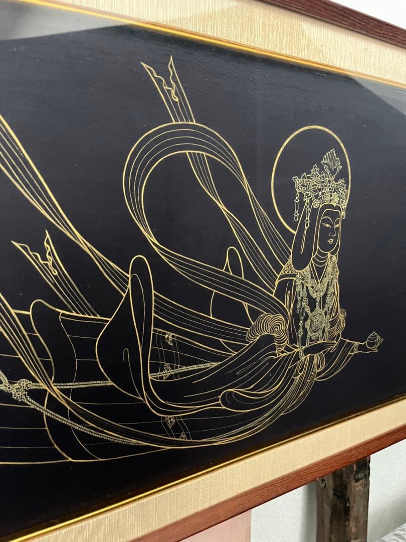 仏図　小野静以謹写