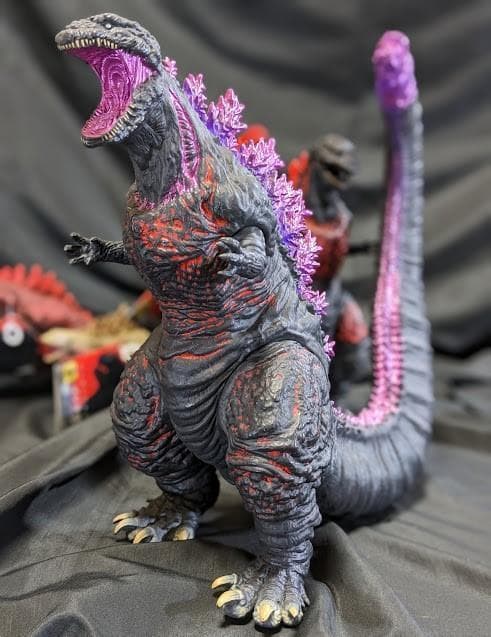 シン・ゴジラ第２第３第４形態（バンダイ・他）ソフビフィギュア５体セット