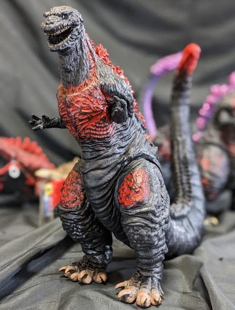 シン・ゴジラ第２第３第４形態（バンダイ・他）ソフビフィギュア５体セット