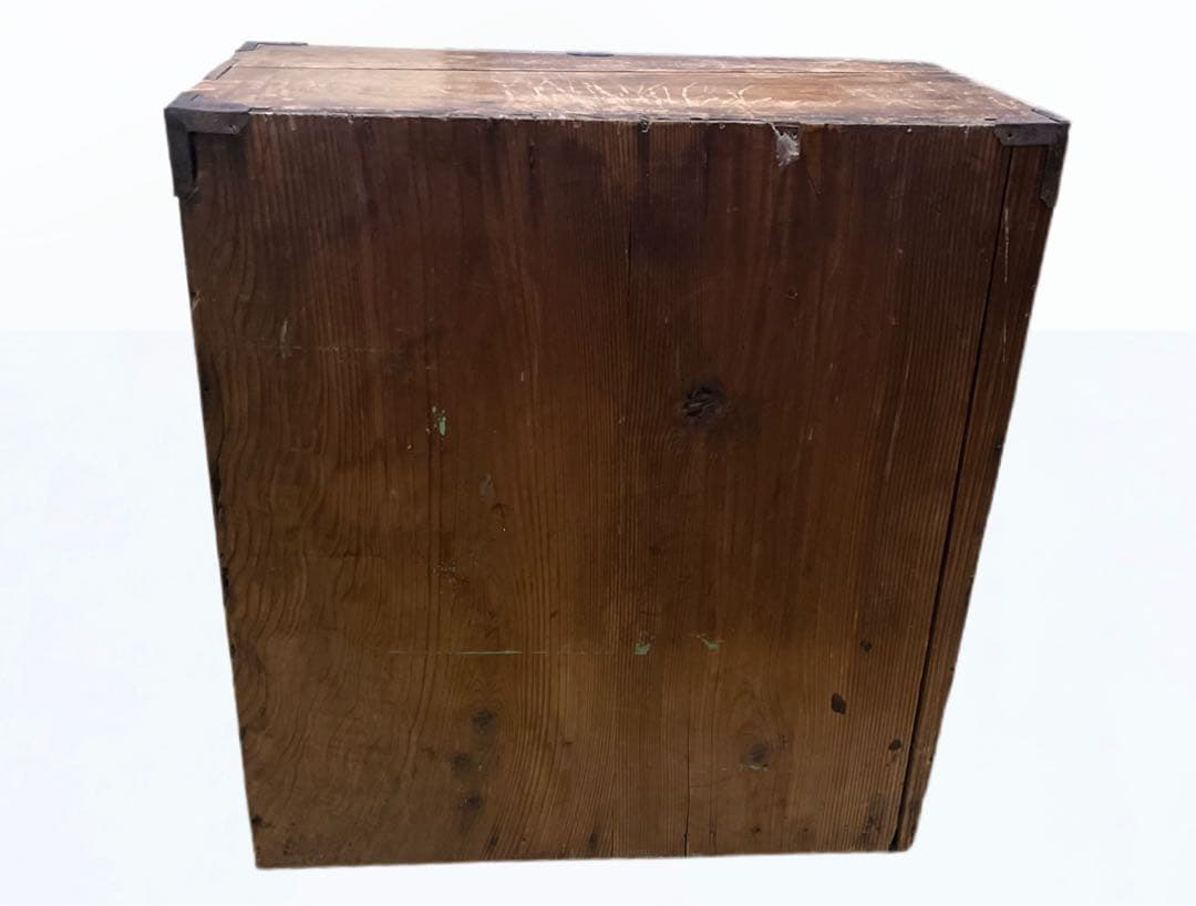 【送料無料】昭和レトロ 古家具◆薬箪笥 薬棚 升目 アンティーク 小物入れにも