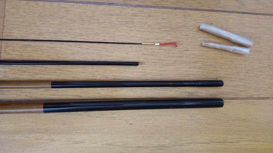 へら竿　二代目　枯法師　8尺　4本継　使用感一部修正有　使えれば良い方に