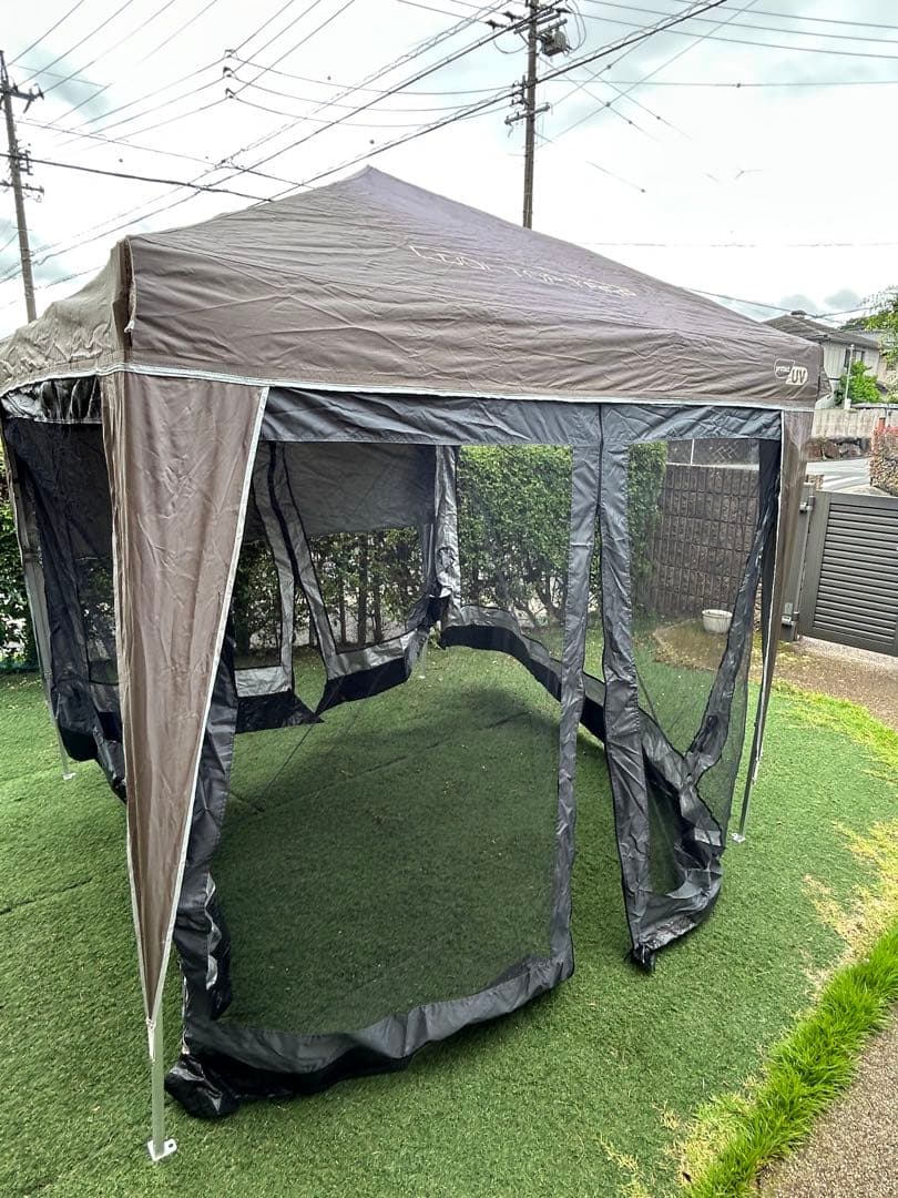 早い者勝ち‼️キャンパーズコレクション　 タープ　&専用蚊帳セット