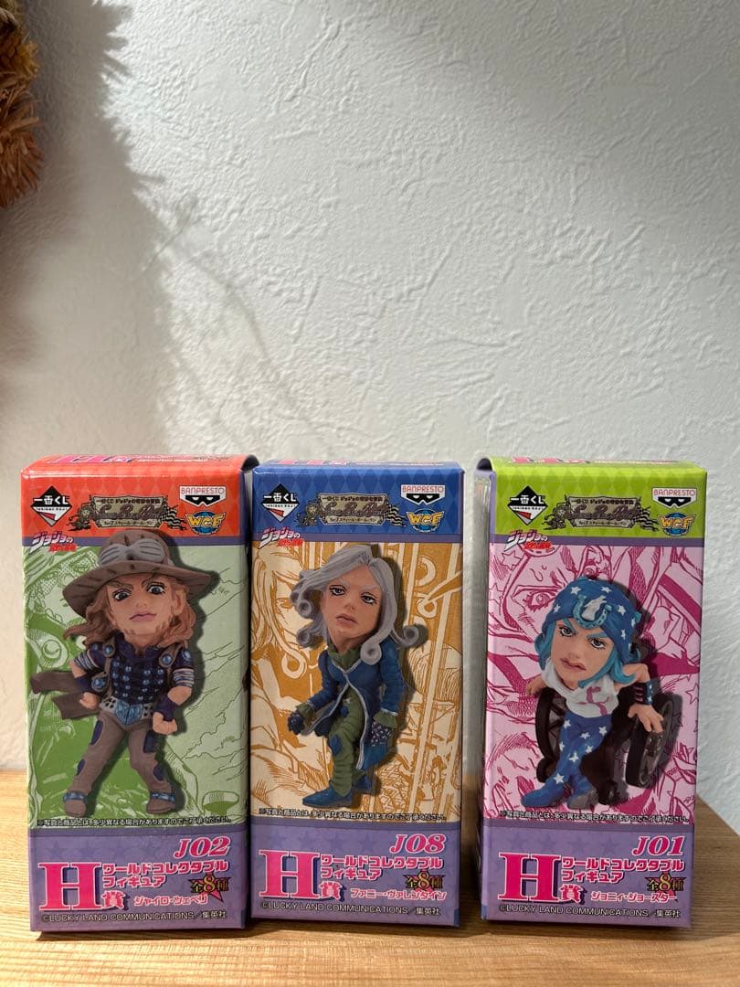 【未開封品】ジョジョ⭐︎ワーコレ⭐︎スティールボールランH賞3個