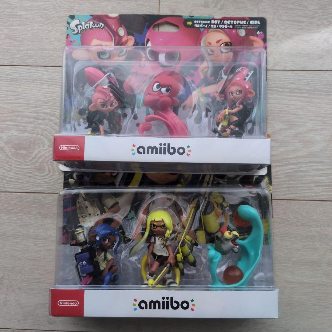 Nintendo Splatoon 2 & 3 amiiboセット