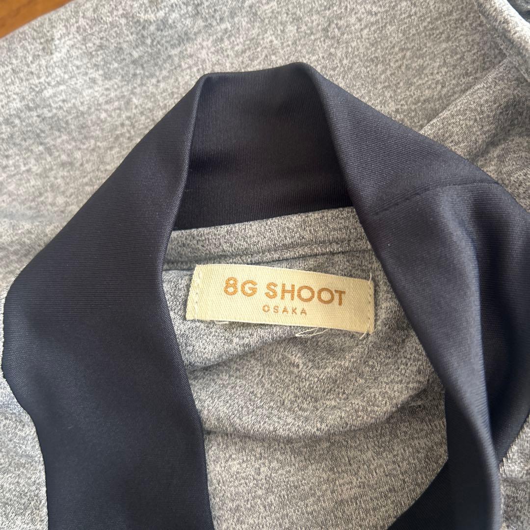 8G SHOOT ゴルフ長袖シャツ グレー
