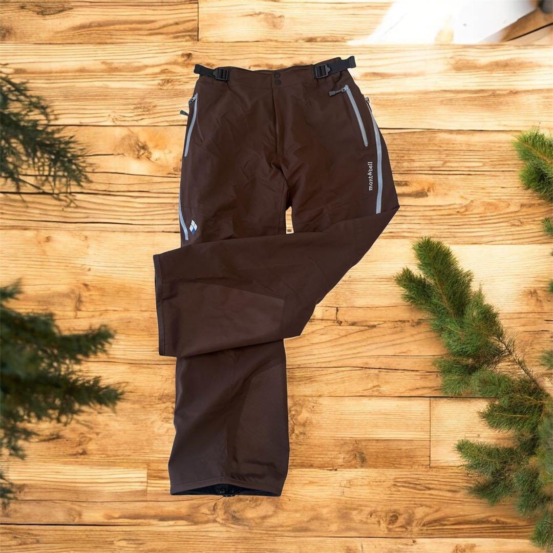 【美品】mont-bell/モンベル ドライテック インシュレーテッドパンツ L