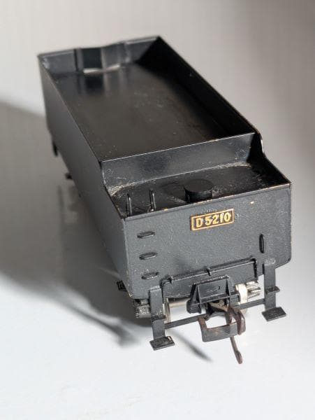 Y【ジャンク品】鉄道模型 テンダー(炭水車) D5210 欠品あり 部品取り S