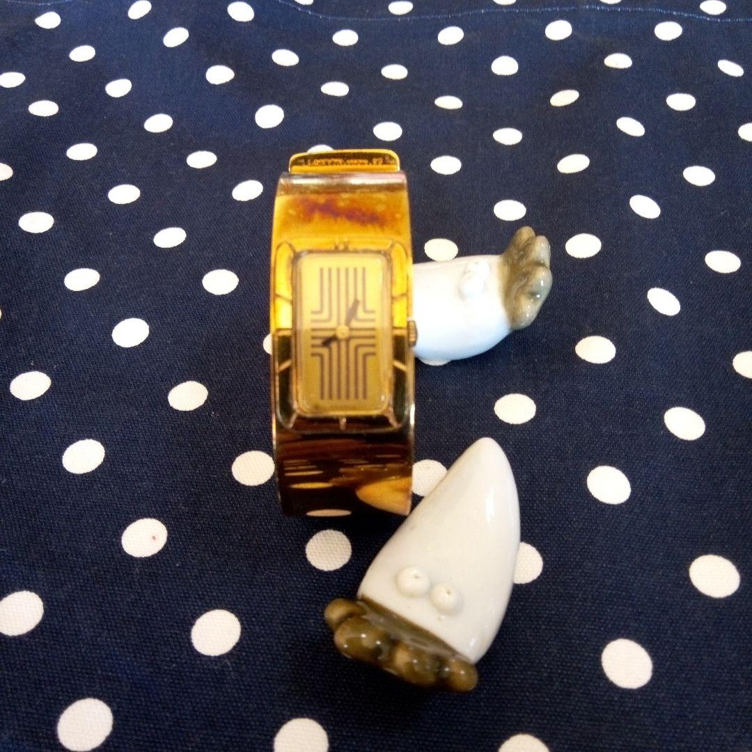 ゲリラセールスタート☆☆1970年代製作ヴィンテージ*ランバンのブレスレット時計