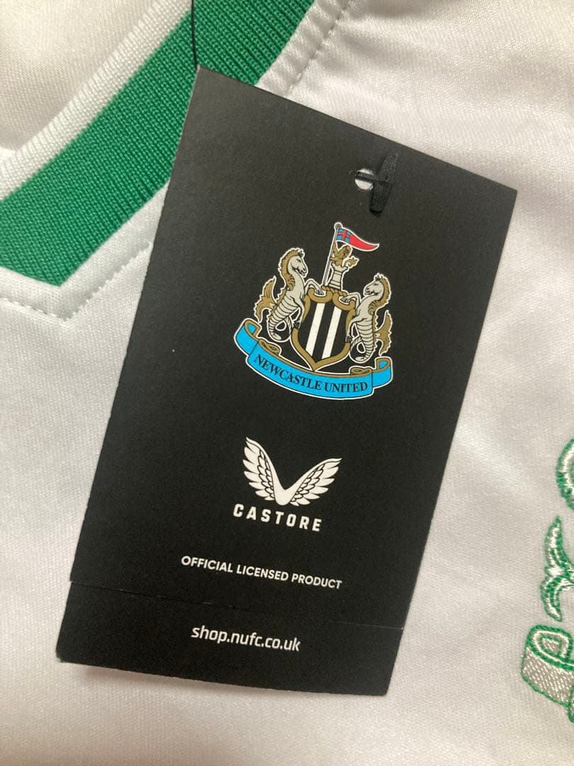 【新品タグ付き】ニューカッスル22-23アウェイユニフォーム24番アルミロン