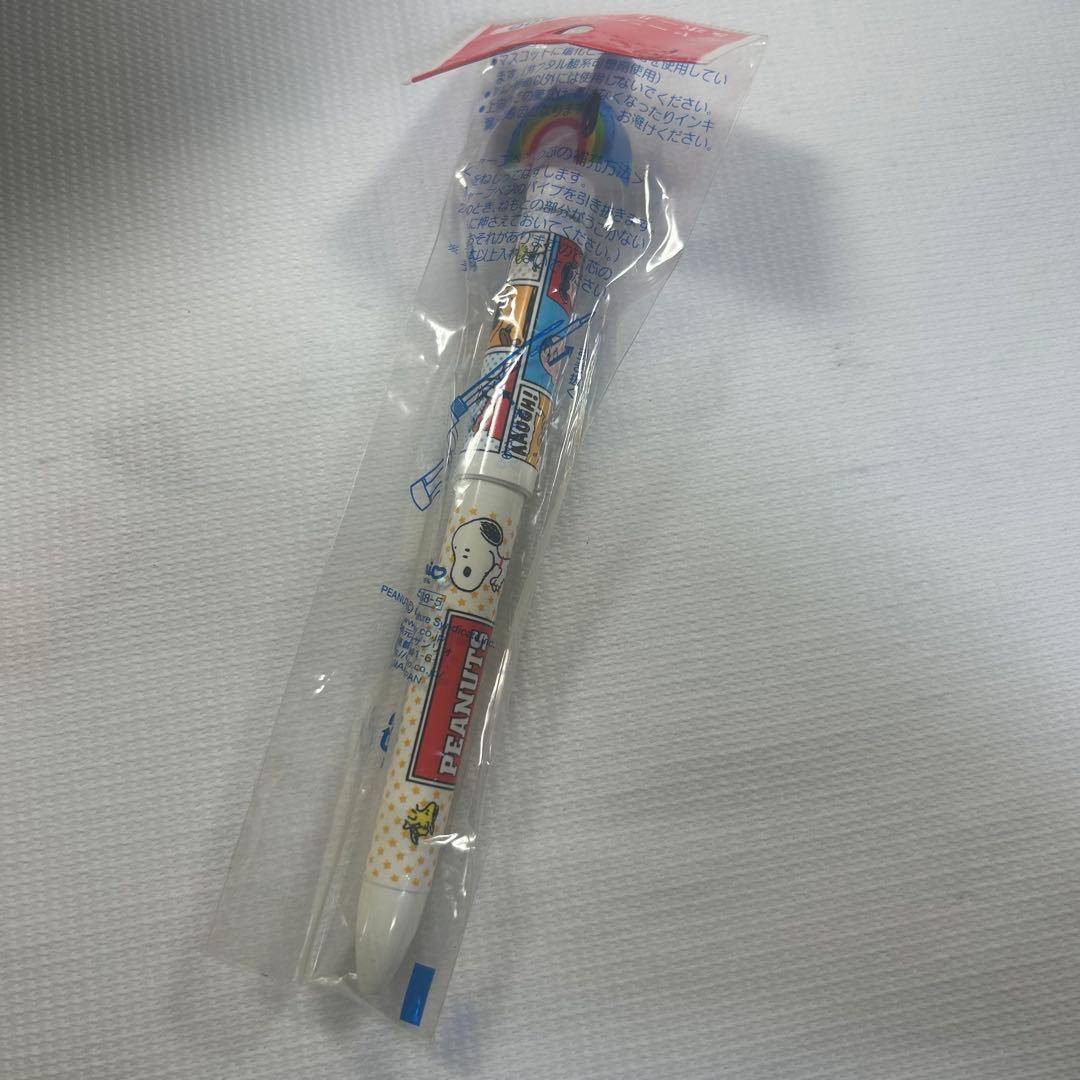 d*2様 【未開封】サンリオ スヌーピー 虹 シャーペン＆ボールペンセット 平成