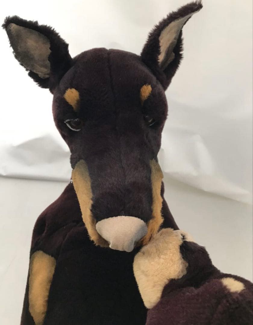 jockline ジョックライン ドーベルマン 親子 ぬいぐるみ 犬