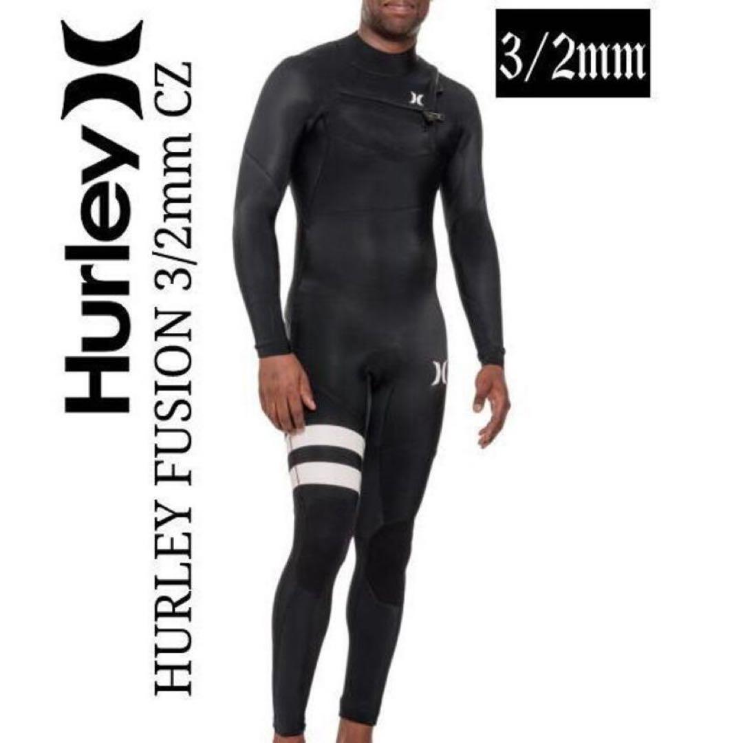 ほぼ未使用品⭐︎Hurley Fusion 3/2mm フルスーツ ブラック L