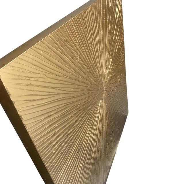 訳アリ／キャンバスアート ゴールド樹脂 デコボックス 2601