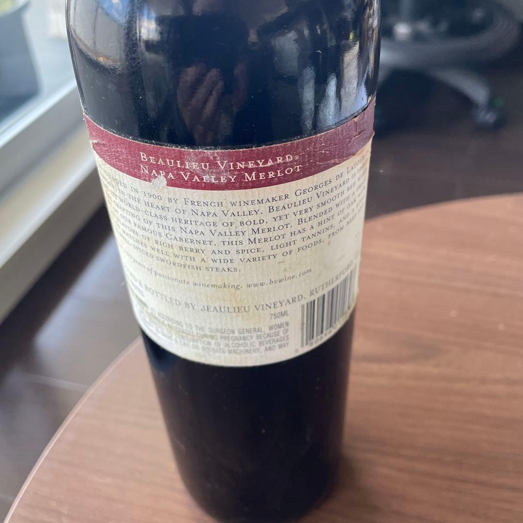 ヴィンテージワイン　25年物　ナパバレー