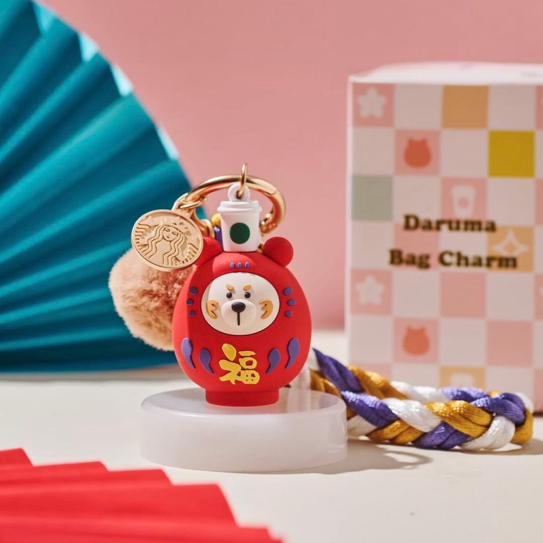 【日本未発売】スタバ 2026 ベアリスタ 招き猫 だるま 獅子舞 3種セット