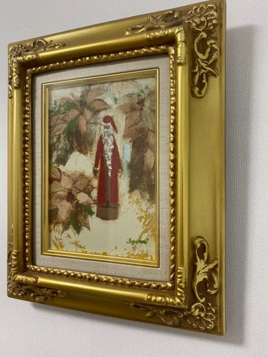 林田伊代美　額入り　油絵　サムホール