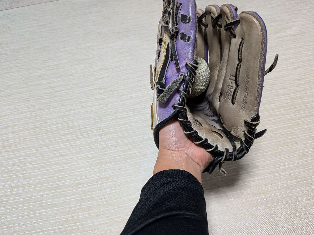 Mizuno Pro オーダーグローブHAGAJAPAN【耕作】　グラブ袋付き