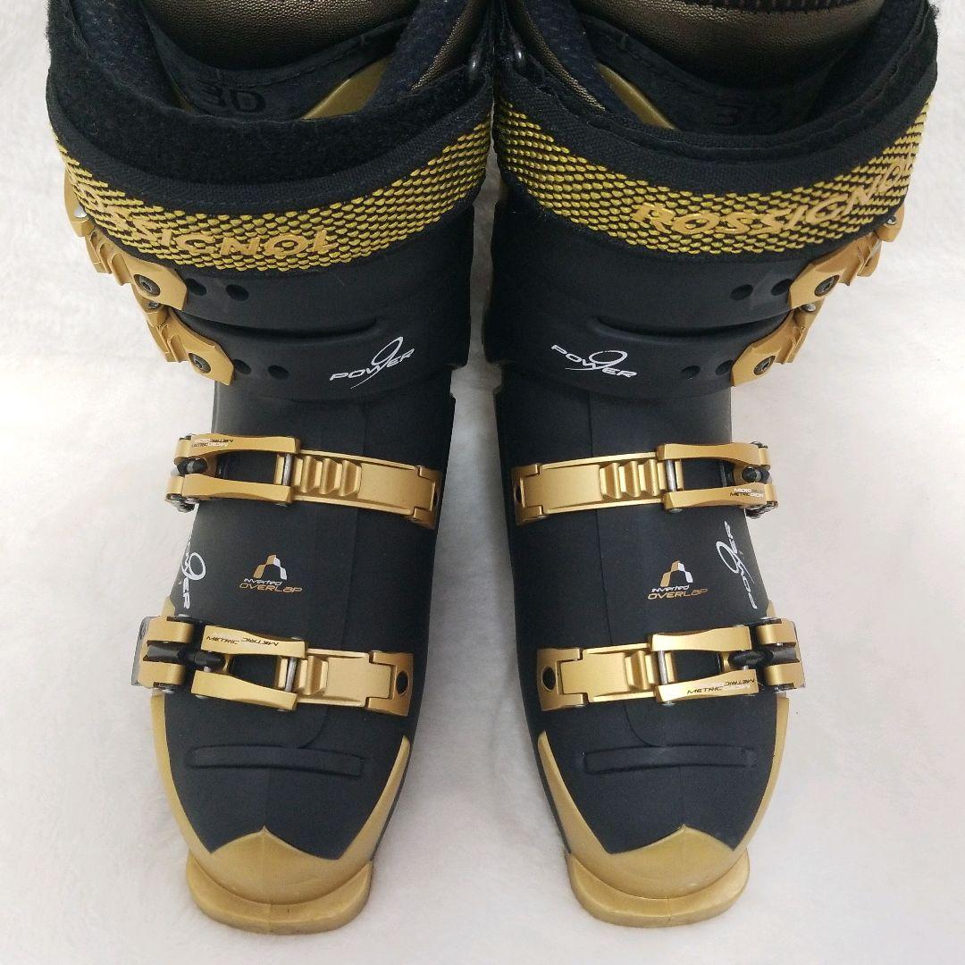 【美品】ロシニョール　ROSSIGNOL スキー　ブーツ　26.5cm ゴールド