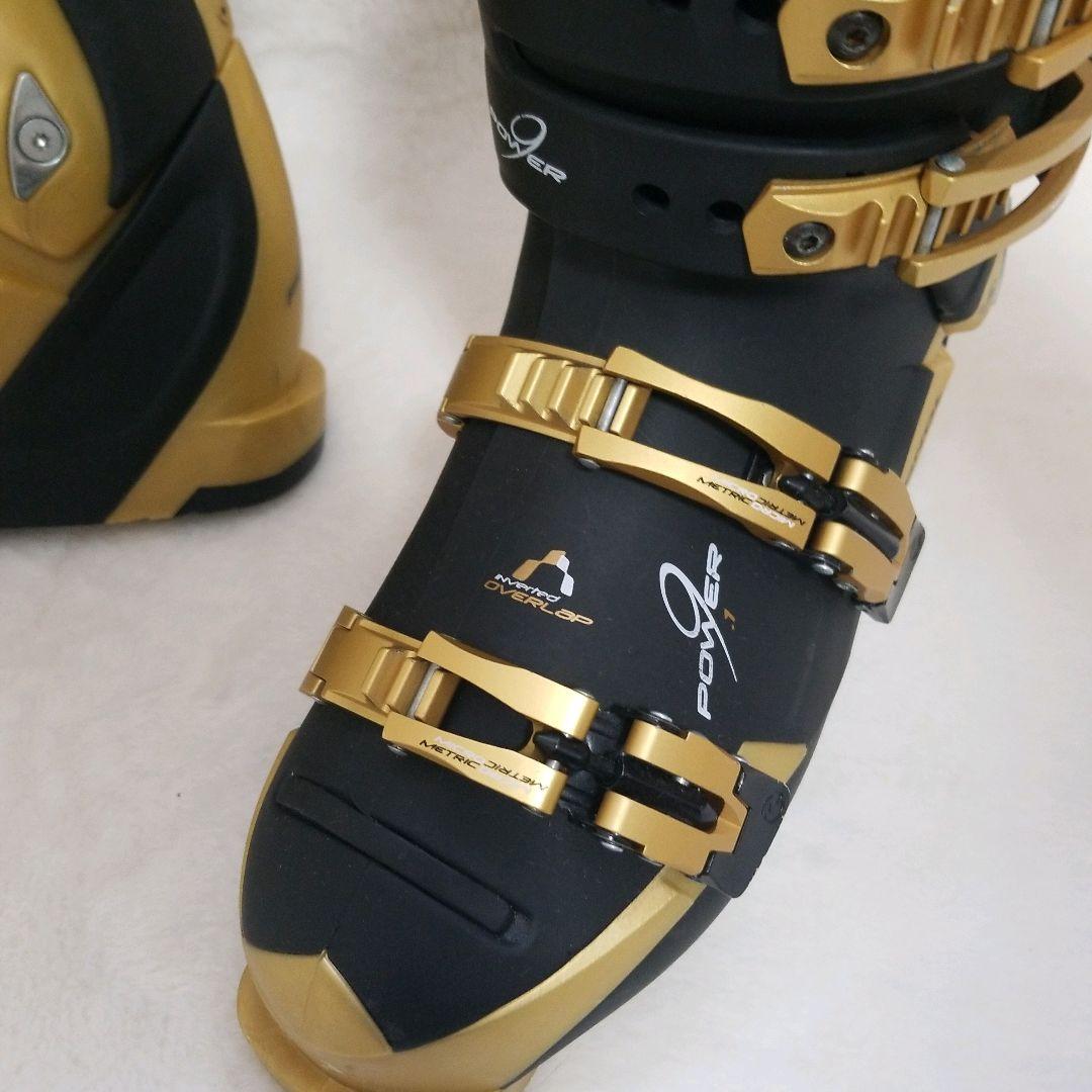 【美品】ロシニョール　ROSSIGNOL スキー　ブーツ　26.5cm ゴールド