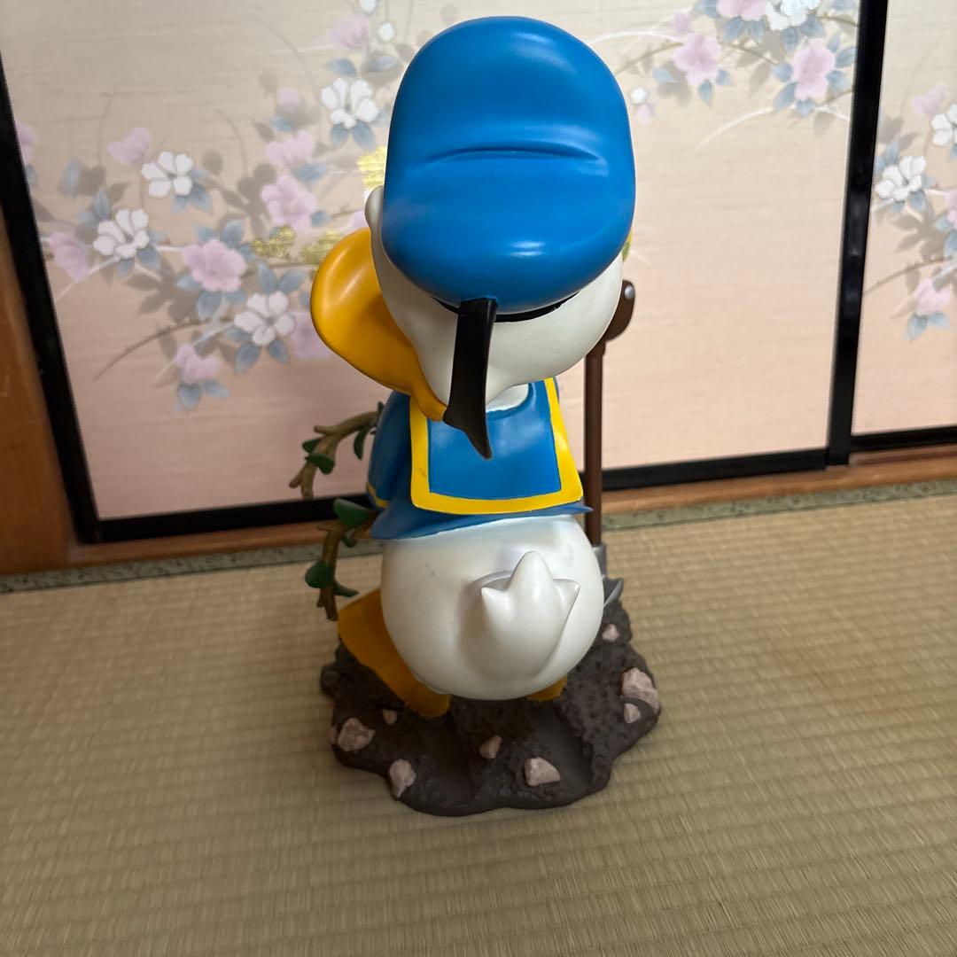 希少 ドナルドダック シャベル ディズニー スタチュー レトロ　アンティーク
