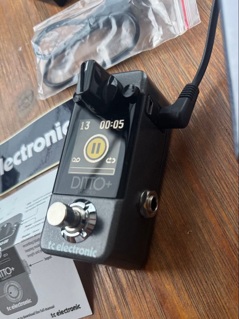 ほぼ未使用✴︎TC Electronic 最新 DITTO + LOOPER