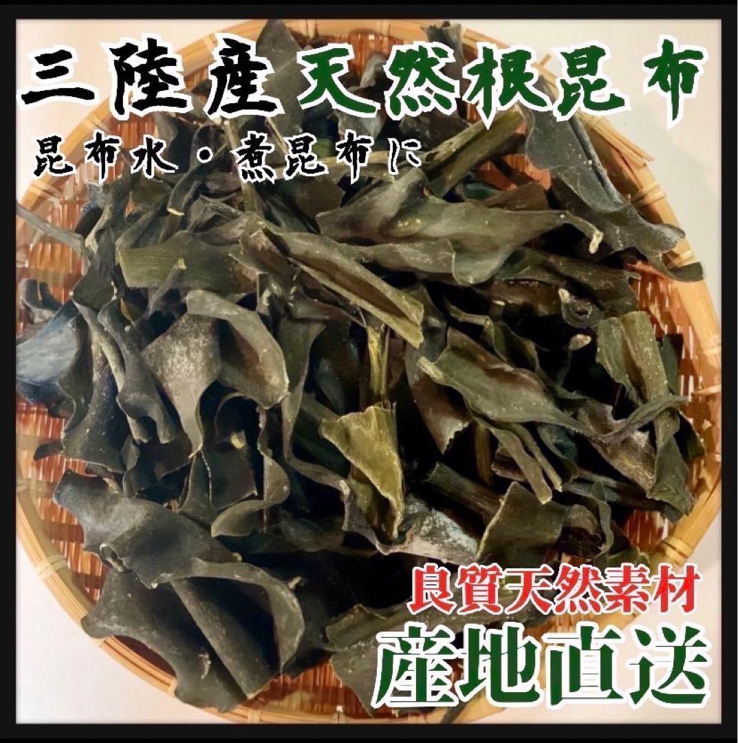 【岩手県産】乾燥根昆布　3kg 粘り強い　昆布茶　希少部位　煮物に最適　お買い得