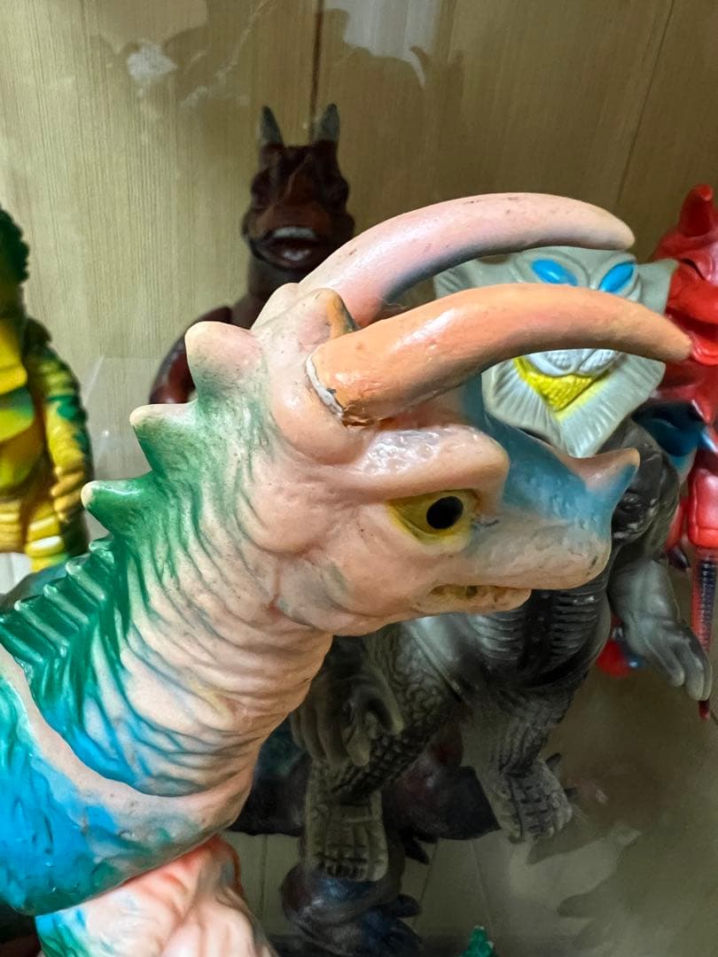 ブルマァク キングザウルス三世 当時物 早い者勝ち‼️ マルサン ソフビ ポピー