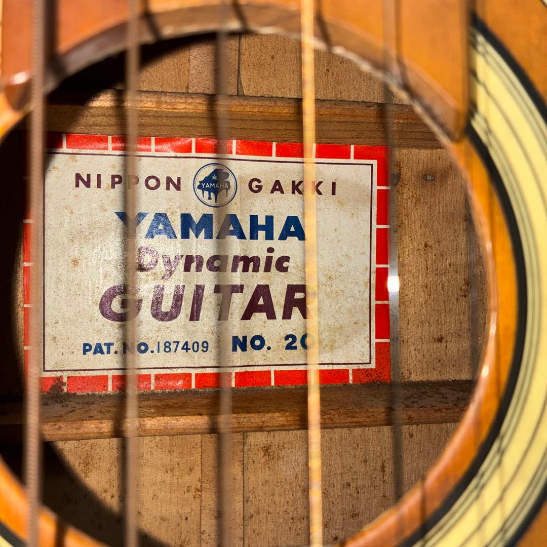 YAMAHA Dynamic GUITAR NO.20 ダイナミックギターです