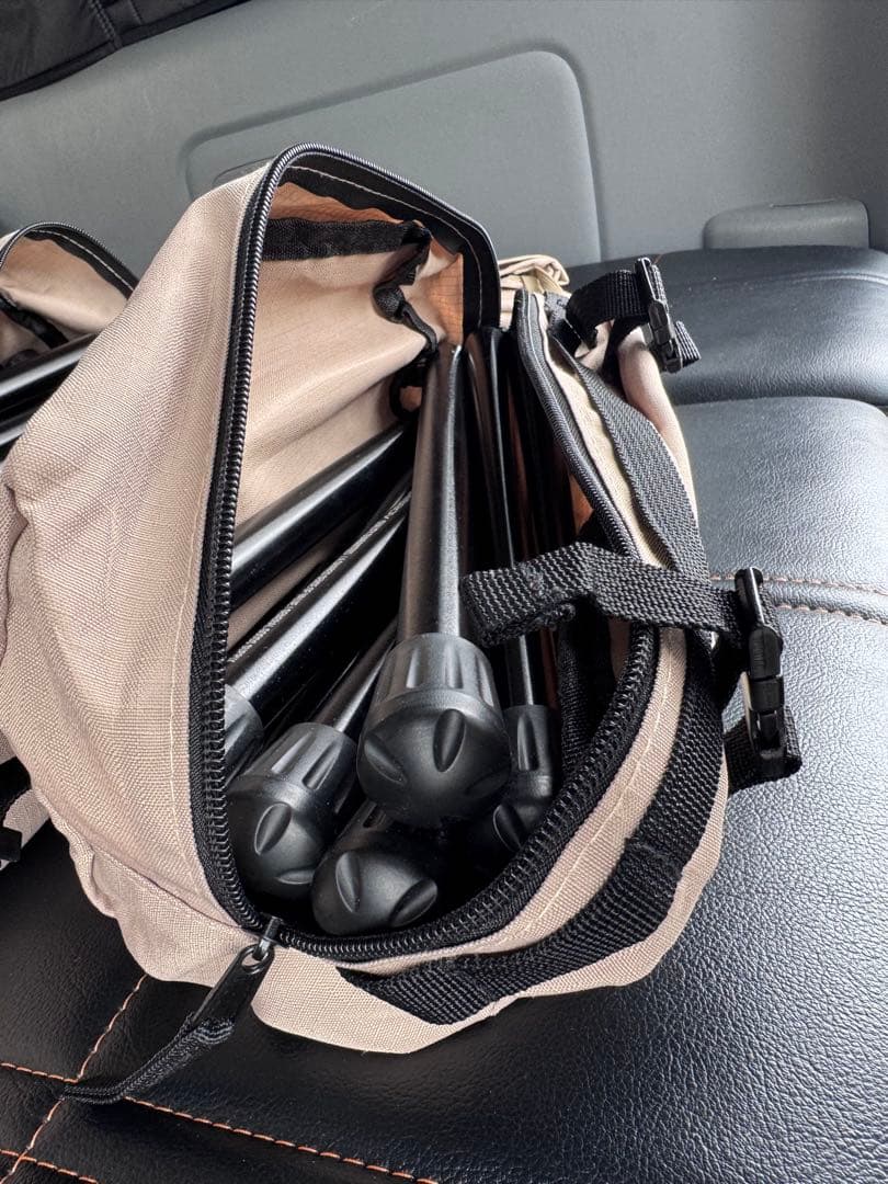 アッソブ as2ov フォールディングコット　ベージュ