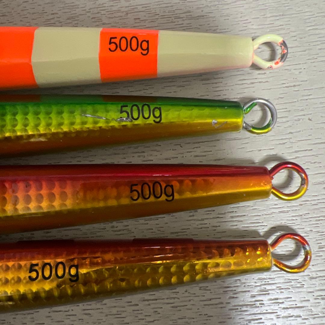 深海ジギング　トンジギ　500グラム　　4本