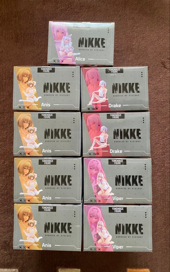 【NIKKE】勝利の女神 Yumemirize フィギュア 9点セット