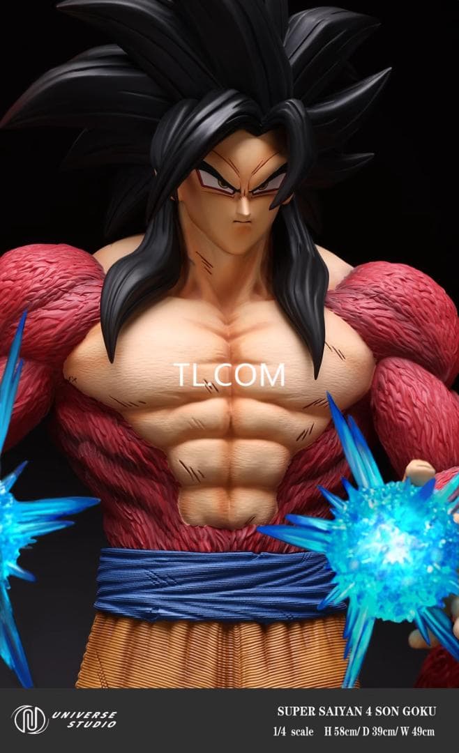 新品未開封『ドラコンボール』スーパーサイヤ人4孫悟空　ガレージキット スタチュー