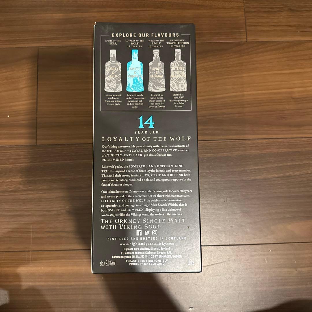 HIGHLAND PARK 14年 LOYALTY OF THE WOLF