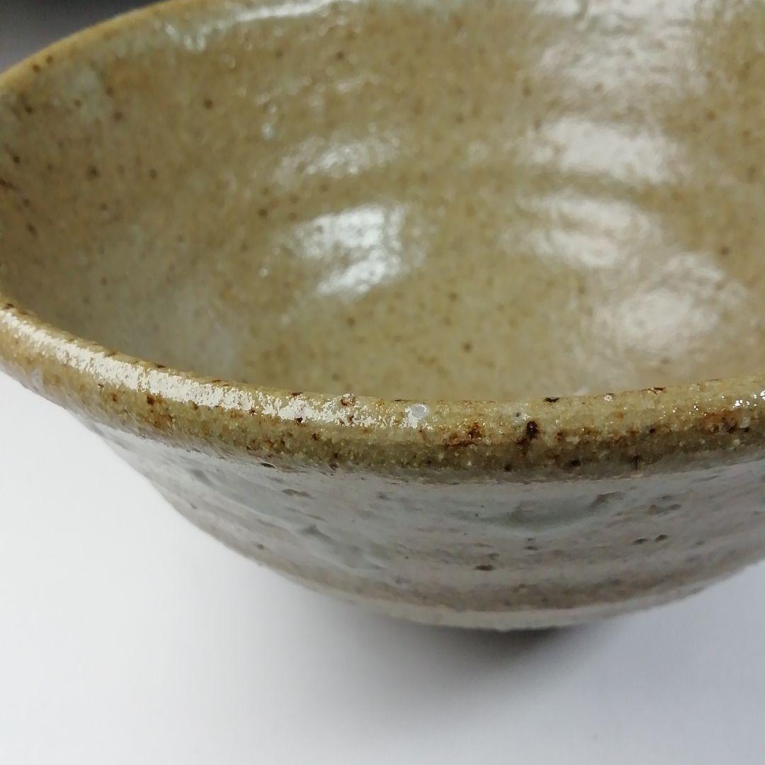 Ｔ５６１　茶碗　『灰釉　茶碗』『木器窯　田中和人』　共箱　抹茶碗　茶道具
