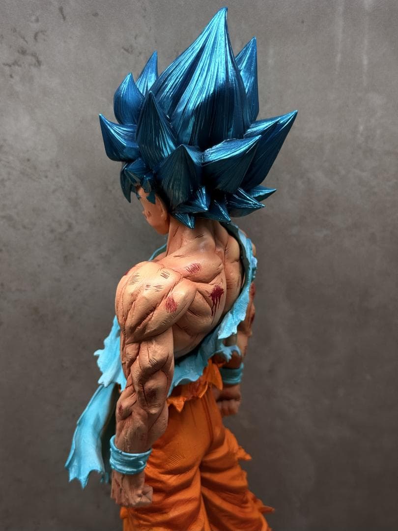 孫悟空 SMSP リペイント 超サイヤ人ブルー 3D塗装