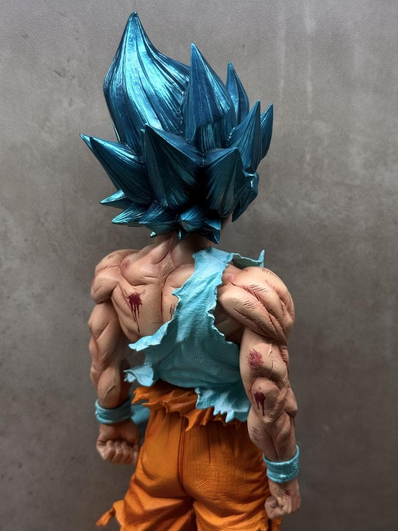 孫悟空 SMSP リペイント 超サイヤ人ブルー 3D塗装