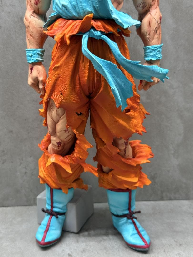 孫悟空 SMSP リペイント 超サイヤ人ブルー 3D塗装