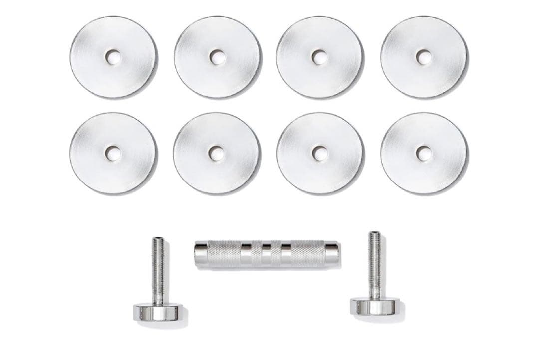 adidas アジャスタブルクロームダンベル 5KG（2個）